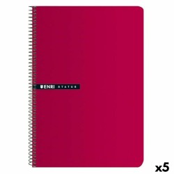 Cahier ENRI 70 gr Rouge (5...