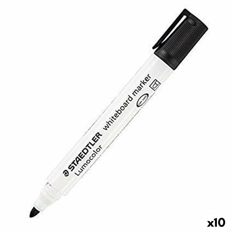 Feutres Staedtler Tableau blanc Blanc Noir (10 Unités) (1 Unités)