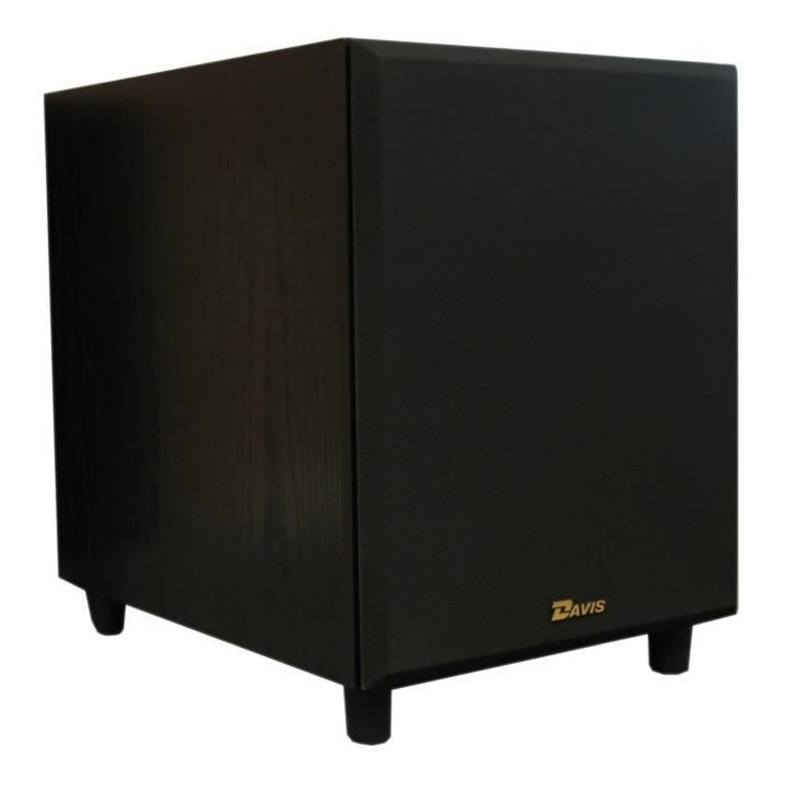 DAVIS ACOUSTICS BASSON 77 Caisson de basse Frene Noir