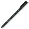 Marqueur permanent Staedtler Lumocolor 317-9  Noir (10 Unités)