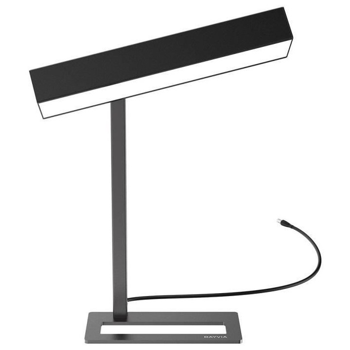 DAYVIA Sundesk black03 Lampe de luminothérapie - Intensité et couleu