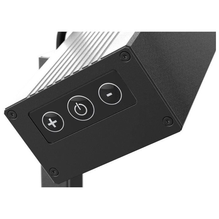 DAYVIA Sundesk black03 Lampe de luminothérapie - Intensité et couleu