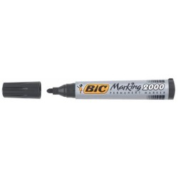 Marqueur permanent Bic Marking 2000 Noir 12 Unités