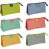 Trousse Fourre-Tout Triple Grafoplas Kuru Jaune 22,5 x 12 x 14 cm