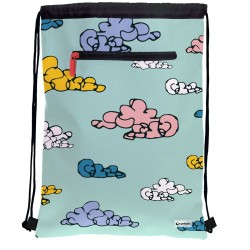 Sac à dos serré par des ficelles Grafoplas Mafalda Bleu (36 x 47 cm)