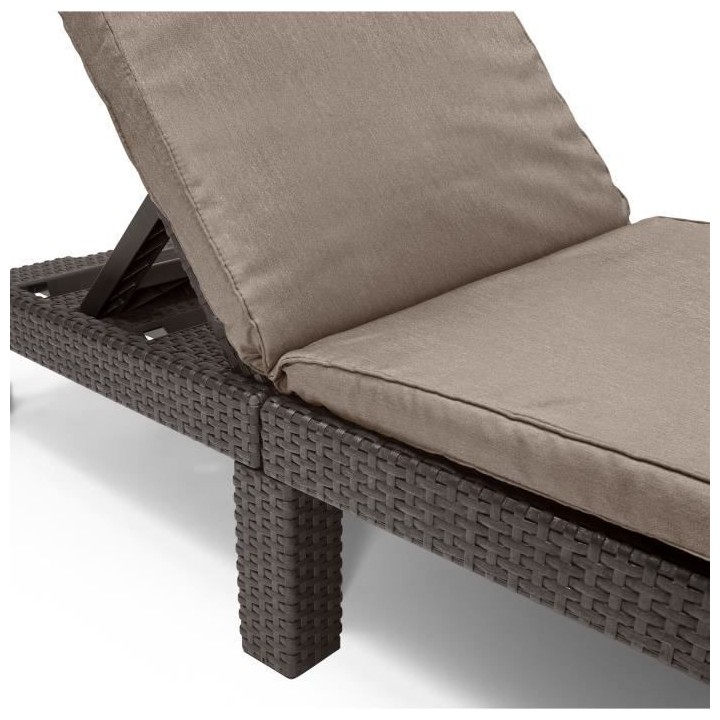 Allibert by KETER - Daytona - bain de soleil - résine imitation rotin