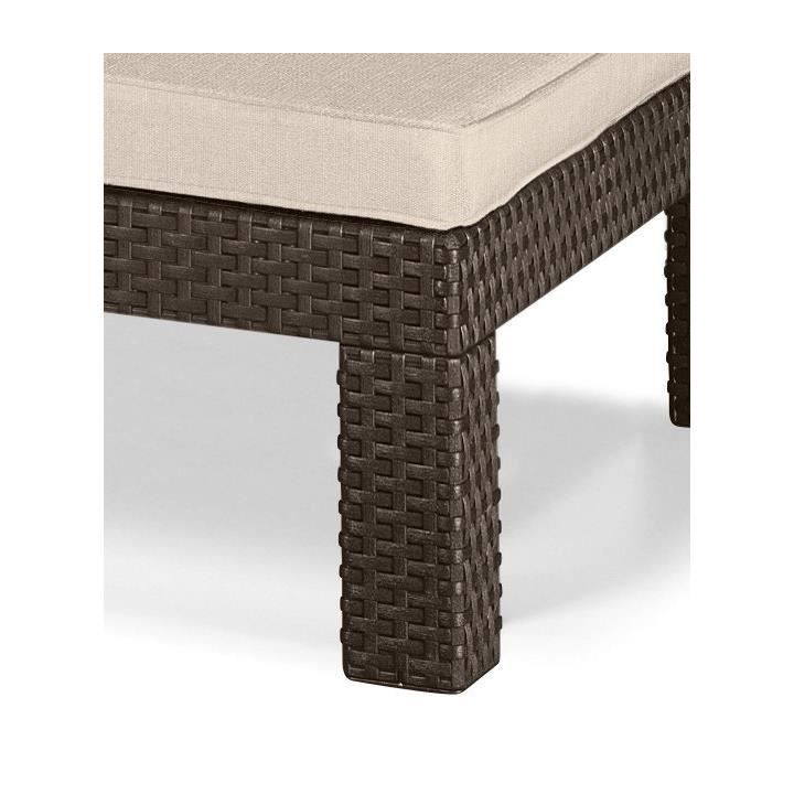 Allibert by KETER - Daytona - bain de soleil - résine imitation rotin