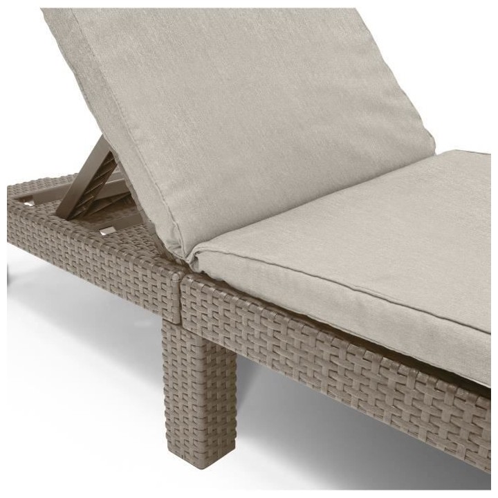 Allibert by KETER - Daytona - bain de soleil - résine imitation rotin