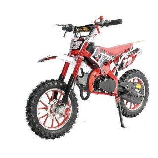 PRORIDER USA - Mini moto dirt - 50 cc - 2 temps - Enfant - Rouge