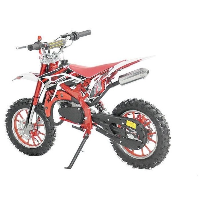 PRORIDER USA - Mini moto dirt - 50 cc - 2 temps - Enfant - Rouge