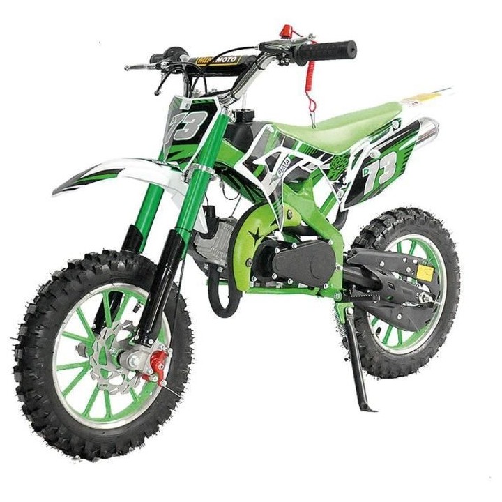 PRORIDER USA - Mini moto dirt - 50 cc - 2 temps - Enfant - Vert