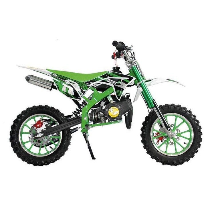 PRORIDER USA - Mini moto dirt - 50 cc - 2 temps - Enfant - Vert