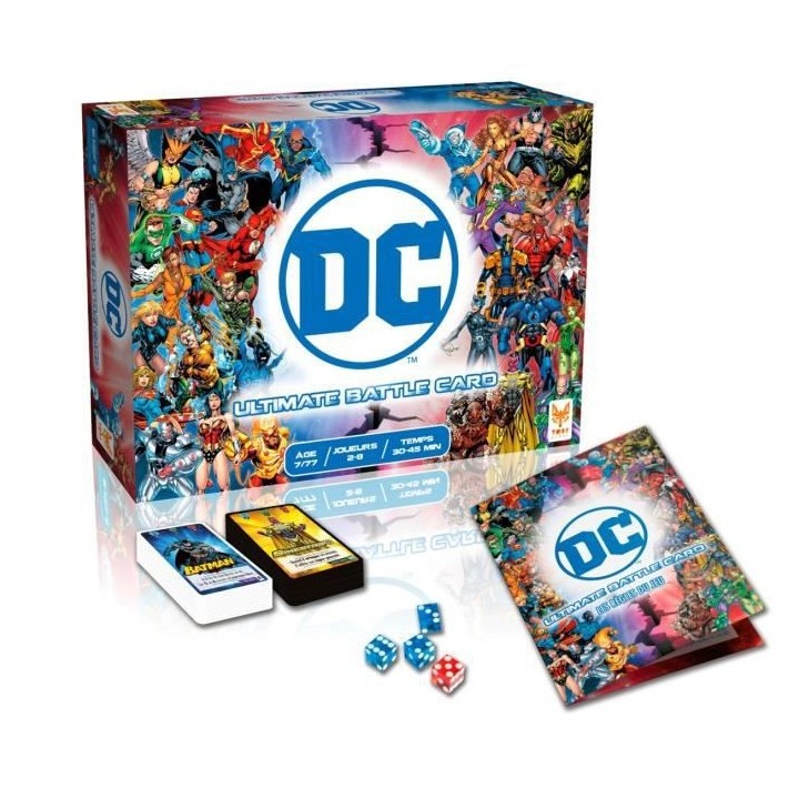 LA LIGUE DES JUSTICIERS Ultimate Battle cards - Jeu de cartes