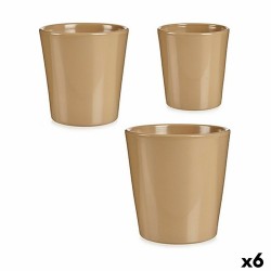 Set de pots Beige Argile (6...