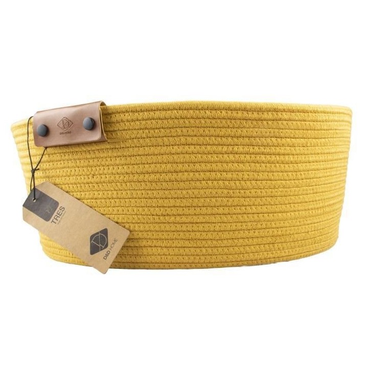 EBI Panier pour chats Tres - 57 x 57 x 20 cm - Jaune