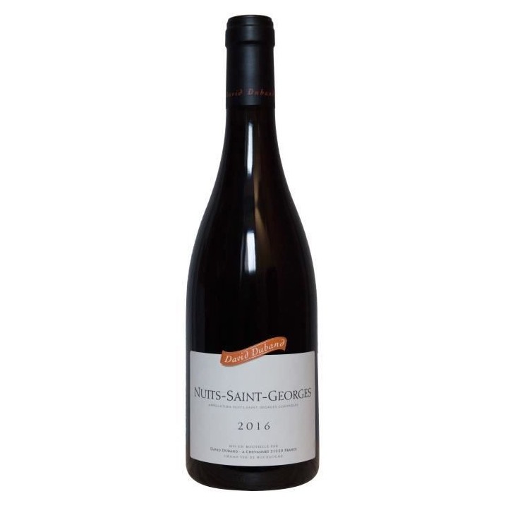 David Duband 2016 Nuits-Saint-Georges - Vin rouge de Bourgogne