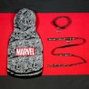 Collier pour Chien Marvel XXS/XS Noir