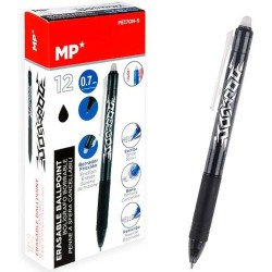 Crayon MP Encre effaçable 0,7 mm (12 Unités)