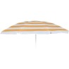 Parasol Plage Ø 145 cm 180 cm méditerranéen