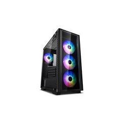 DEEPCOOL BOITIER PC MATREXX 50 ADD - Moyen Tour - RGB 4F - Noir - Format E-ATX (DP-ATX-MATREXX50-AR-4F-NE)