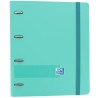 Reliure à anneaux Oxford Europeanbinder Polyfoam Turquoise A4