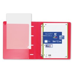 Reliure à anneaux Oxford Europeanbinder Polyfoam 1 Unités A4