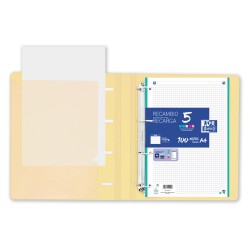 Reliure à anneaux Oxford Europeanbinder Polyfoam 1 Unités A4