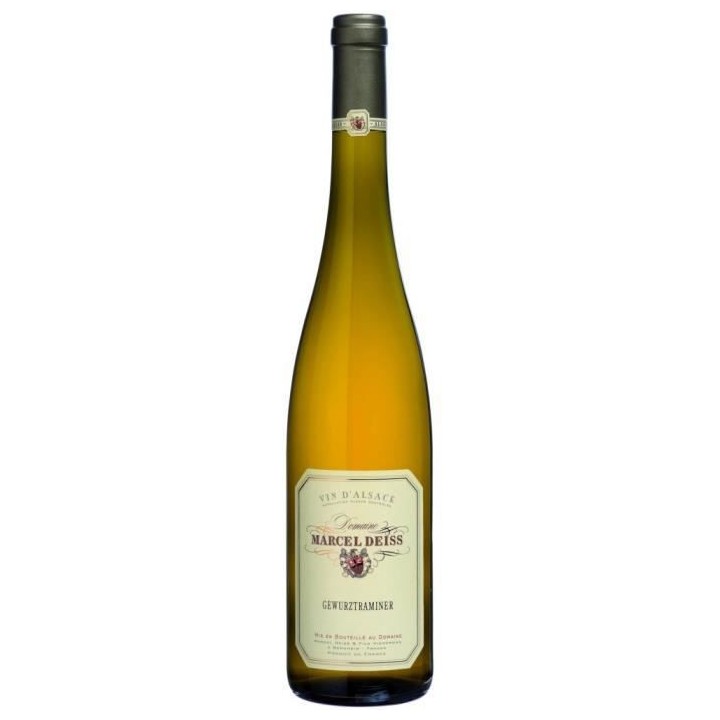 Domaine Deiss Gewurztraminer - Vin blanc d'Alsace