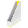 Porte-revues Leitz Blanc Jaune A4 polystyrène (7,3 x 31,8 x 27,2 cm)