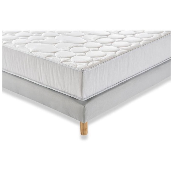DEKO DREAM ZEN Pack pret a dormir - Matelas + sommier 160x200 + couett