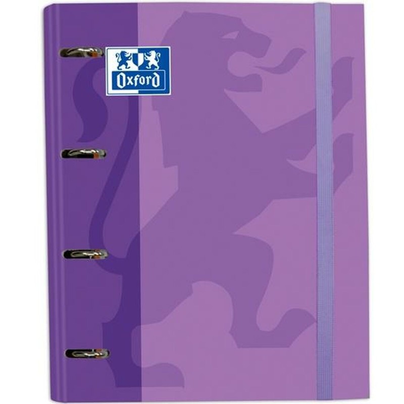 Reliure à anneaux Oxford Classic Europeanbinder A4 Mauve