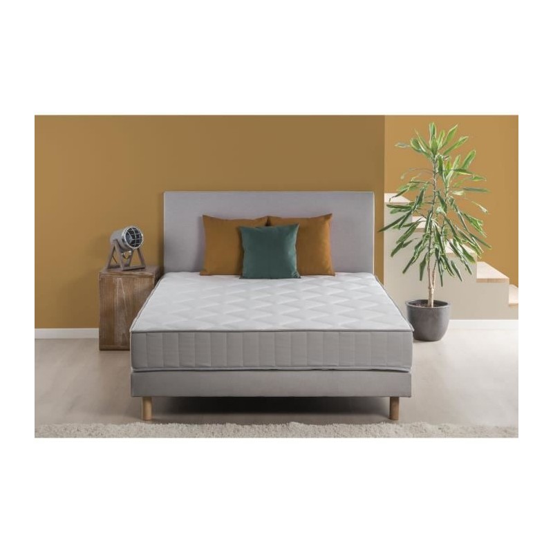 DEKO DREAM - Matelas Latex 140x190 - 18cm - Extase