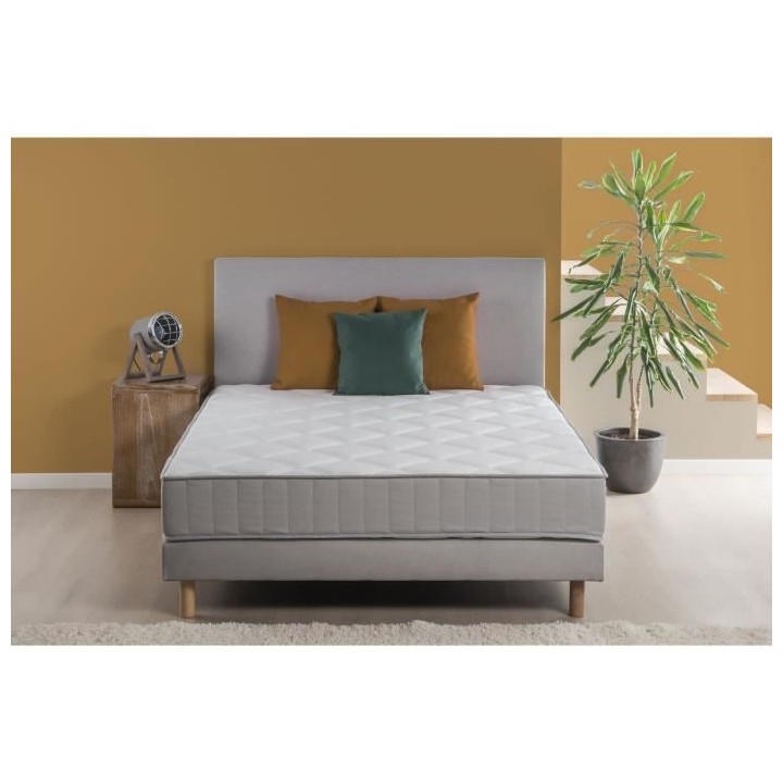 DEKO DREAM - Matelas Latex 140x190 - 18cm - Extase