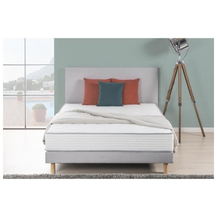 DEKO DREAM - Matelas Latex 160x200 - 18cm - Pure