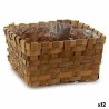 Pot Marron Canne (24 x 13 x 24 cm) (12 Unités)