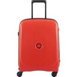 DELSEY BELMONT TROLLEY 55 CM 4 ROUES CABINE SLIM - ROUGE - POPYPROPYLENE - 55x40x20 - 2,5 KG