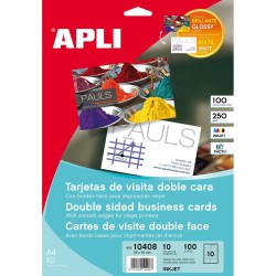 Cartes de visite Apli 10408...