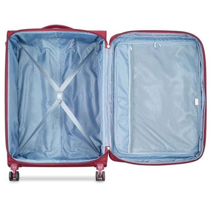 DELSEY PIN UP 5 - Lot de 3 Trolley T55 cabine slim 2 roues + T66/76 Tr