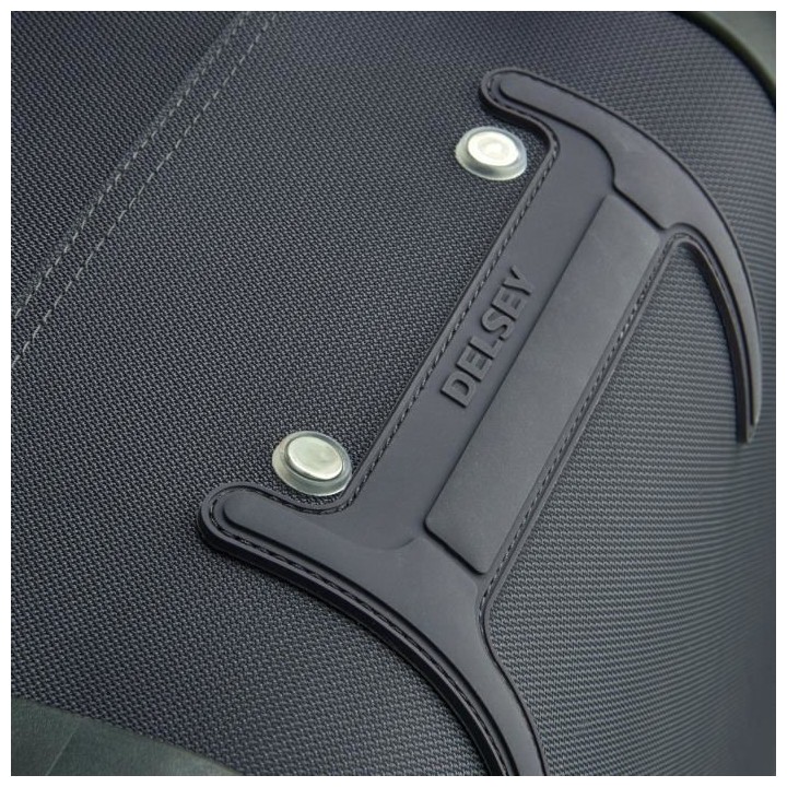 DELSEY RAMI SAC DE VOYAGE TROLLEY 73 CM 2 ROUES - ANTHRACITE - POLYEST
