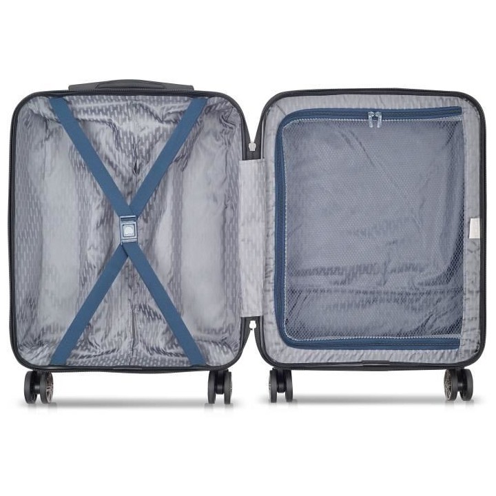 DELSEY PARIS - AIR ARMOUR - Valise cabine rigide slim - 55x40x20 cm -