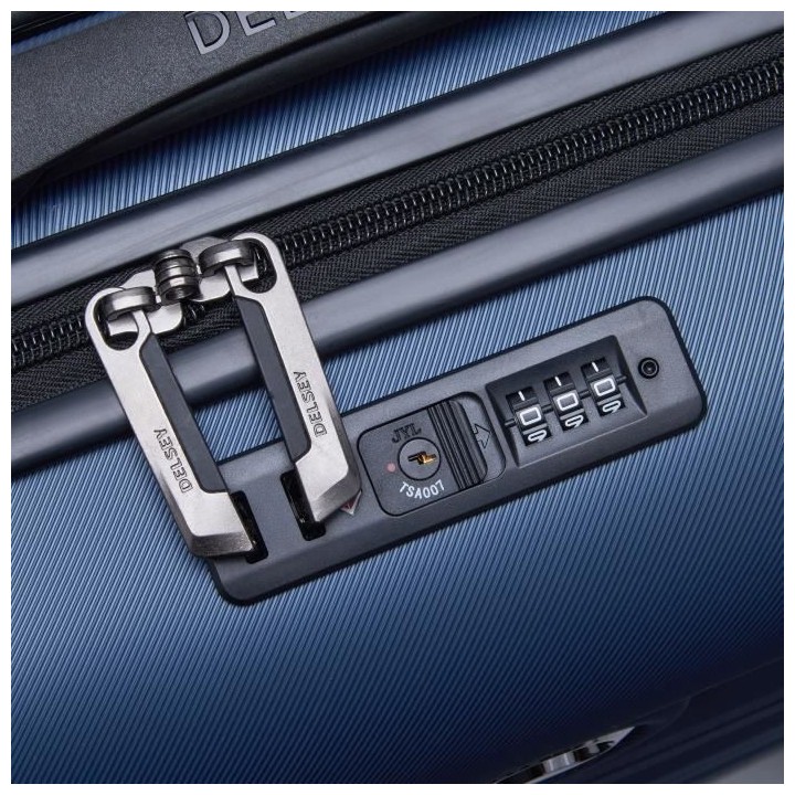 DELSEY PARIS - AIR ARMOUR - Valise cabine rigide slim - 55x40x20 cm -