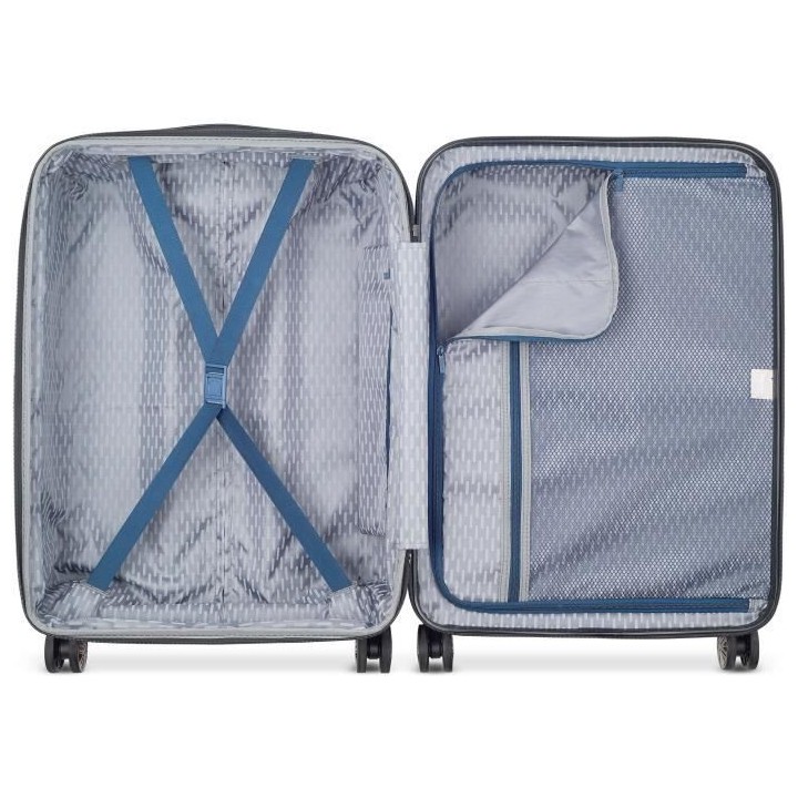 DELSEY Air Armour Trolley T66 doubles roues TSA - ABS/PC - 66x45x25 -