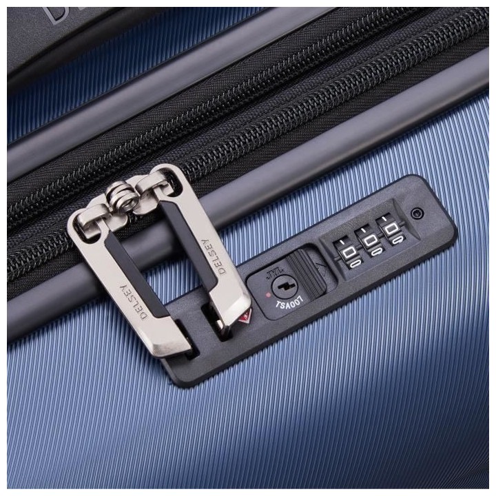 DELSEY Air Armour Trolley T66 doubles roues TSA - ABS/PC - 66x45x25 -