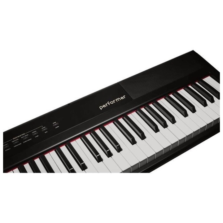 DELSON Piano portable 88 Touches Dynamique noir