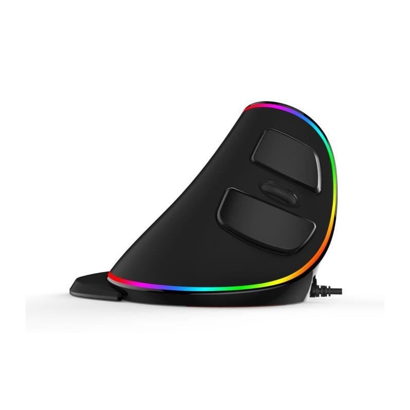 SOURIS FILAIRE DELUX M618 PLUS VERSION RGB 4000 dpi.