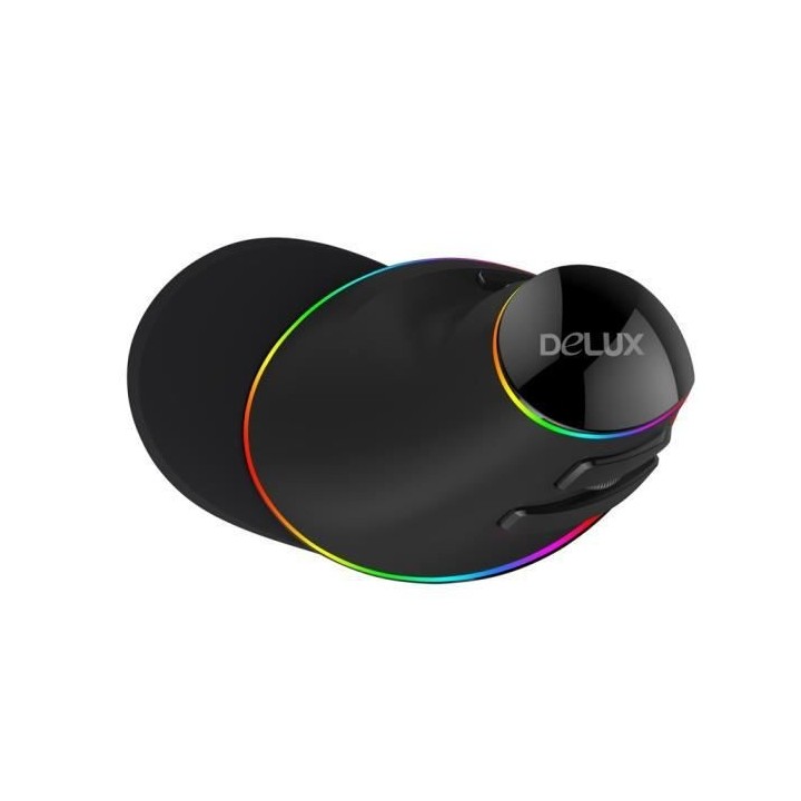 SOURIS FILAIRE DELUX M618 PLUS VERSION RGB 4000 dpi.