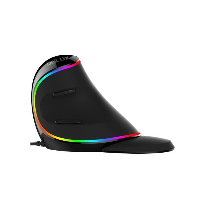 SOURIS FILAIRE DELUX M618 PLUS VERSION RGB 4000 dpi.