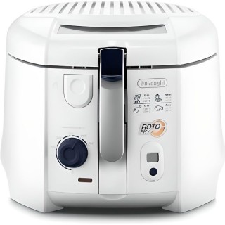 DELONGHI F28533.W1 Friteuse électrique classique RotoFry - Blanc