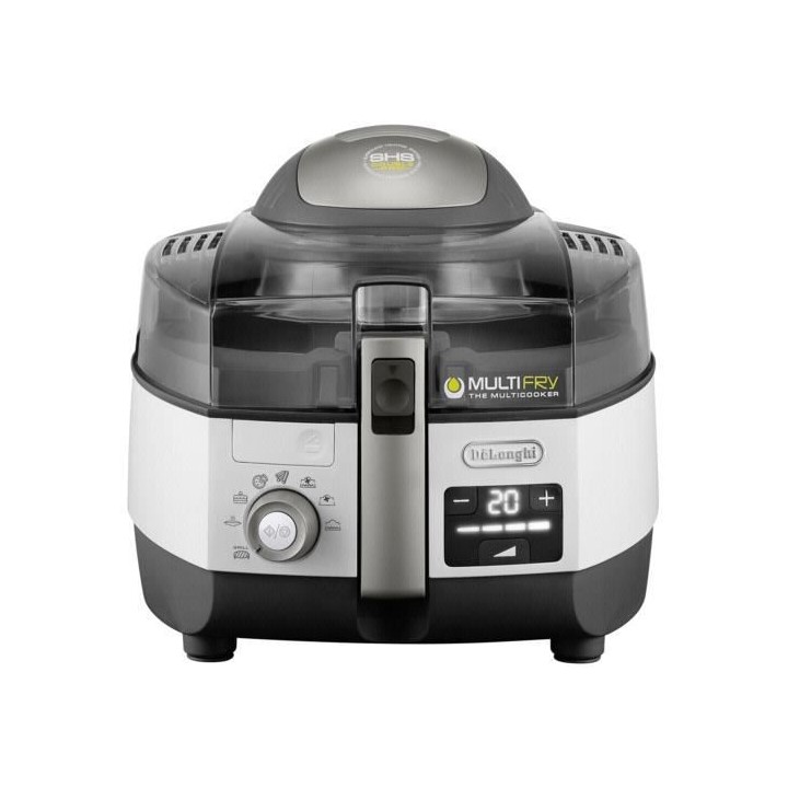 DELONGHI FH1396/1 Friteuse sans huile MultiFry - Blanc/Noir