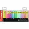 Marqueur fluorescent Stabilo 4006381517478 Multicouleur 15 Pièces (15 Unités)